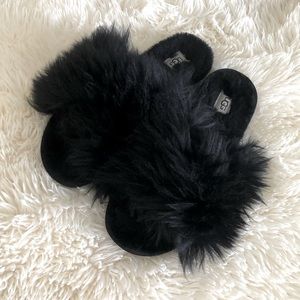 Ugg Women’s Faux Fur Slipper -sz 8